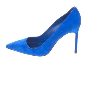 Manolo BB blue suede pumps size 36